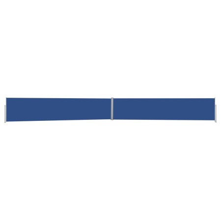 Toldo lateral retráctil para patio azul 170x1200 cm de vidaXL, Sombrillas - Ref: Foro24-313397, Precio: 157,07 €, Descuento: %