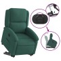 Sillón reclinable elevable terciopelo verde oscuro de , Sillones - Ref: Foro24-3204302, Precio: 266,93 €, Descuento: %