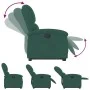 Sillón reclinable elevable terciopelo verde oscuro de , Sillones - Ref: Foro24-3204302, Precio: 273,85 €, Descuento: %