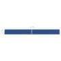 Toldo lateral retráctil para patio azul 170x1200 cm de vidaXL, Sombrillas - Ref: Foro24-313397, Precio: 157,07 €, Descuento: %