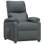 Sillón reclinable de tela gris oscuro de , Sillones - Ref: Foro24-344904, Precio: 207,60 €, Descuento: %