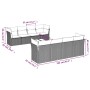 Set muebles jardín 9 pzas y cojines ratán sintético gris claro de , Conjuntos de jardín - Ref: Foro24-3249151, Precio: 610,28...
