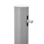 Toldo lateral retráctil para patio marrón 140x1200 cm de vidaXL, Sombrillas - Ref: Foro24-313390, Precio: 83,03 €, Descuento: %
