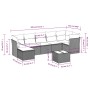 Set de sofás de jardín 8 pzas y cojines ratán sintético gris de , Conjuntos de jardín - Ref: Foro24-3249821, Precio: 543,12 €...