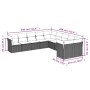 Set sofás jardín 10 pzas con cojines ratán sintético gris claro de , Conjuntos de jardín - Ref: Foro24-3250081, Precio: 695,5...