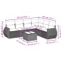 Set de sofás de jardín 7 pzas con cojines ratán PE gris claro de , Conjuntos de jardín - Ref: Foro24-3253759, Precio: 478,89 ...