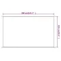 Toldo vertical tela oxford azul 250x360 cm de vidaXL, Sombrillas - Ref: Foro24-148480, Precio: 38,80 €, Descuento: %