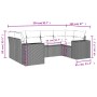 Set de sofás de jardín 6 pzas y cojines ratán sintético gris de , Conjuntos de jardín - Ref: Foro24-3255319, Precio: 459,17 €...
