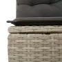 Garden sofa set 7 pieces with light gray PE rattan cushions by , Modular outdoor sofas - Ref: Foro24-3221671, Price: 487,64 €...
