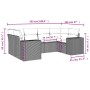 Set de sofás de jardín 6 pzas y cojines ratán sintético gris de , Conjuntos de jardín - Ref: Foro24-3222981, Precio: 436,34 €...