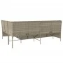 Sofá de jardín en forma de L con cojines ratán PE gris claro by , Outdoor sofas - Ref: Foro24-369005, Price: 360,98 €, Discou...