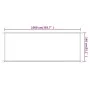 Toldo vertical tela oxford azul 140x1000 cm de vidaXL, Sombrillas - Ref: Foro24-148463, Precio: 62,77 €, Descuento: %