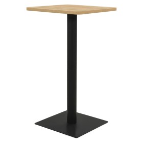 Mesa de bistró color roble 50x50x107 cm de , Mesas de cocina y de comedor - Ref: Foro24-321924, Precio: 91,80 €, Descuento: %