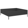 Arriate de acero negro 100x100x26 cm de , Maceteros y jardineras - Ref: Foro24-851024, Precio: 52,91 €, Descuento: %