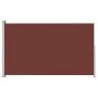 Toldo lateral retráctil de jardín marrón 180x300 cm de vidaXL, Sombrillas - Ref: Foro24-313402, Precio: 106,01 €, Descuento: %