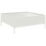 Arriate de acero blanco 100x100x25 cm de , Maceteros y jardineras - Ref: Foro24-851032, Precio: 56,92 €, Descuento: %