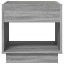 Mesa de centro con Infinity LED gris Sonoma 50x50x50 cm de , Mesitas de noche - Ref: Foro24-3284089, Precio: 85,32 €, Descuen...
