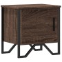 Mesita de noche madera de ingeniería marrón roble 40x30x40 cm de , Mesitas de noche - Ref: Foro24-848522, Precio: 34,52 €, De...