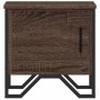 Mesita de noche madera de ingeniería marrón roble 40x30x40 cm de , Mesitas de noche - Ref: Foro24-848522, Precio: 34,52 €, De...