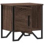 Mesita de noche madera de ingeniería marrón roble 40x30x40 cm de , Mesitas de noche - Ref: Foro24-848522, Precio: 34,52 €, De...