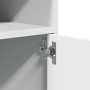 Armario con ruedas madera de ingeniería blanco 60x48x81 cm de , Armarios archivadores - Ref: Foro24-853164, Precio: 82,22 €, ...