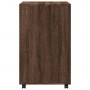 Armario con ruedas madera ingeniería marrón roble 60x48x81 cm de , Armarios archivadores - Ref: Foro24-853170, Precio: 89,69 ...