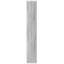 Aparador con LED madera ingeniería gris Sonoma 69x32,5x200 cm de , Aparadores - Ref: Foro24-3307910, Precio: 125,17 €, Descue...