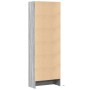 Aparador con LED madera ingeniería gris Sonoma 69x32,5x200 cm de , Aparadores - Ref: Foro24-3307910, Precio: 125,17 €, Descue...