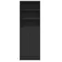 Schwarzer Schrank mit LED-Beleuchtung aus Holzwerkstoff 69x32,5x200 cm. von , Sideboards - Ref: Foro24-3307906, Preis: 142,05...