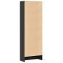 Schwarzer Schrank mit LED-Beleuchtung aus Holzwerkstoff 69x32,5x200 cm. von , Sideboards - Ref: Foro24-3307906, Preis: 142,05...