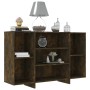 Aparador de madera de ingeniería roble ahumado 120x30x75 cm de vidaXL, Aparadores - Ref: Foro24-813065, Precio: 66,82 €, Desc...