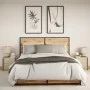 Mesitas de noche luces LED 2 uds madera ingeniería roble Sonoma by , Nightstands - Ref: Foro24-852052, Price: 87,17 €, Discou...