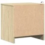 Mesitas de noche luces LED 2 uds madera ingeniería roble Sonoma by , Nightstands - Ref: Foro24-852052, Price: 87,17 €, Discou...