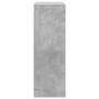 Aparador con LED madera ingeniería gris hormigón 72x34x100 cm de , Aparadores - Ref: Foro24-852162, Precio: 76,76 €, Descuent...