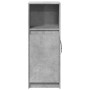 Aparador con LED madera ingeniería gris hormigón 38x34x100 cm de , Aparadores - Ref: Foro24-852169, Precio: 55,54 €, Descuent...