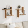 Estantes pared 2 uds madera ingeniería artisian 50x12x50 cm de , Estantes y estanterías - Ref: Foro24-853262, Precio: 27,83 €...