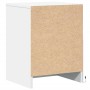 Mesita de noche con luces LED madera de ingeniería blanca de , Mesitas de noche - Ref: Foro24-852033, Precio: 51,04 €, Descue...