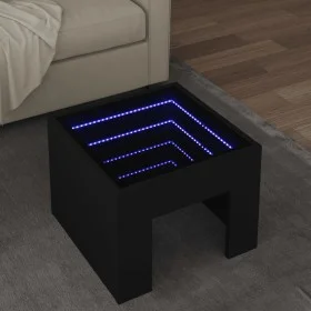 Mesa de centro con Infinity LED negro 40x40x30 cm von , Couchtisch - Ref: Foro24-847596, Preis: 64,08 €, Rabatt: %