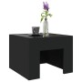 Mesa de centro con Infinity LED negro 40x40x30 cm de , Mesas de centro - Ref: Foro24-847596, Precio: 65,07 €, Descuento: %