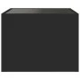 Mesa de centro con Infinity LED negro 40x40x30 cm de , Mesas de centro - Ref: Foro24-847596, Precio: 64,08 €, Descuento: %