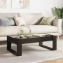 Mesa de centro con Infinity LED negro 90x53x30 cm de , Mesas de centro - Ref: Foro24-847638, Precio: 111,51 €, Descuento: %