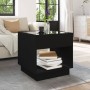 Mesa de centro con Infinity LED negro 50x50x50 cm de , Mesas de centro - Ref: Foro24-847652, Precio: 88,50 €, Descuento: %