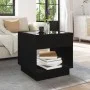 Mesa de centro con Infinity LED negro 50x50x50 cm by , Coffee table - Ref: Foro24-847652, Price: 87,48 €, Discount: %