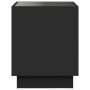 Mesa de centro con Infinity LED negro 50x50x50 cm de , Mesas de centro - Ref: Foro24-847652, Precio: 88,50 €, Descuento: %