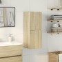 Armario de baño madera contrachapada roble Sonoma 30x30x80 cm de , Muebles de baño - Ref: Foro24-849634, Precio: 39,57 €, Des...