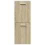 Armario de baño madera contrachapada roble Sonoma 30x30x80 cm de , Muebles de baño - Ref: Foro24-849634, Precio: 39,57 €, Des...
