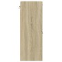 Armario de baño madera contrachapada roble Sonoma 30x30x80 cm de , Muebles de baño - Ref: Foro24-849634, Precio: 39,57 €, Des...