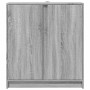Aparador con LED madera de ingeniería gris Sonoma 77x34x85 cm de , Aparadores - Ref: Foro24-852136, Precio: 74,28 €, Descuent...