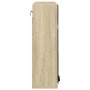 Mueble espejo de baño madera roble Sonoma 64,5x20x66,5 cm de , Tocadores de baño - Ref: Foro24-849655, Precio: 59,24 €, Descu...