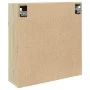 Mueble espejo de baño madera roble Sonoma 64,5x20x66,5 cm de , Tocadores de baño - Ref: Foro24-849655, Precio: 63,38 €, Descu...